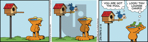 Garfield on Tuesday October 15, 2013 Comic Strip