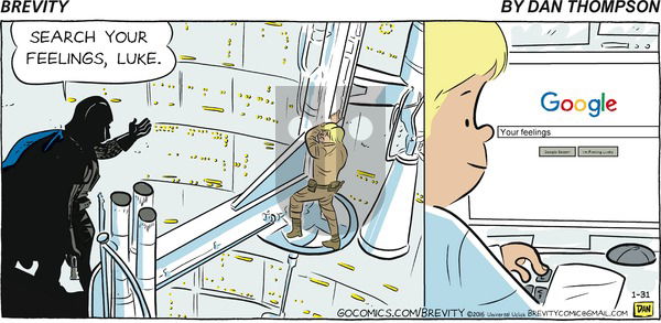 Brevity on Sunday January 31, 2016 Comic Strip