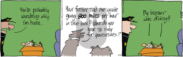 The Knight Life on Wednesday February 20, 2019 Comic Strip