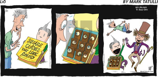 Lio on Sunday December 1, 2019 Comic Strip
