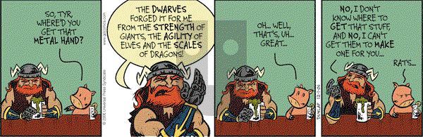 Ink Pen on Friday December 1, 2006 Comic Strip