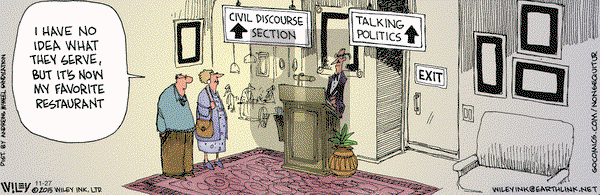 Non Sequitur on Wednesday November 27, 2019 Comic Strip