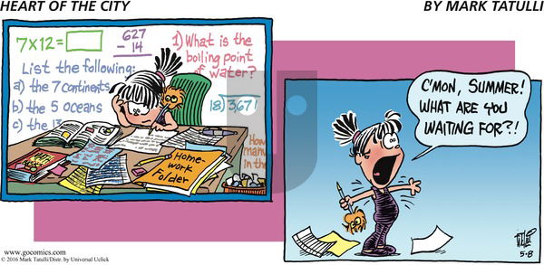 Heart of the City on Sunday May 8, 2016 Comic Strip