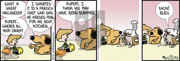 DeFlocked on Wednesday October 31, 2018 Comic Strip