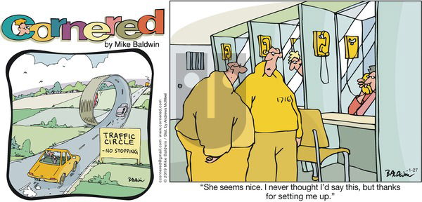 Cornered on Sunday January 27, 2019 Comic Strip