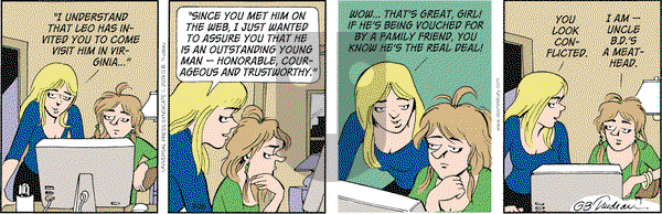 Doonesbury on Thursday March 26, 2009 Comic Strip