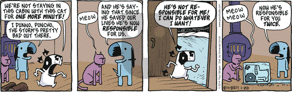 Pooch Cafe on Monday January 20, 2014 Comic Strip