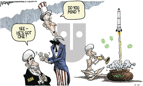 Robert Ariail on Tuesday April 24, 2012 Comic Strip