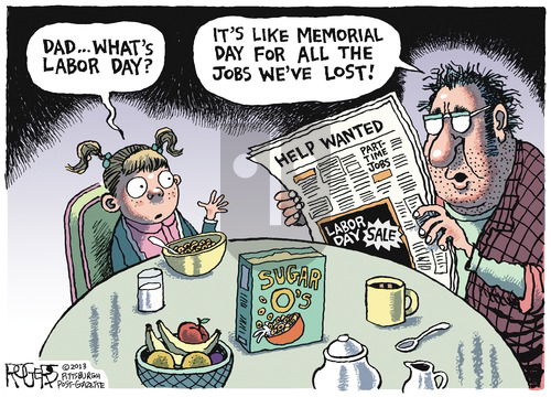 Rob Rogers on Sunday September 1, 2013 Comic Strip
