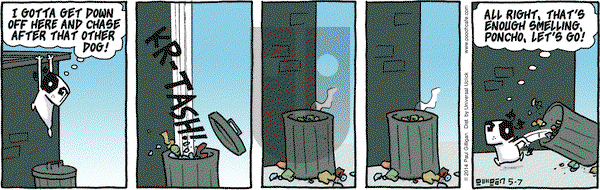 Pooch Cafe on Wednesday May 7, 2014 Comic Strip