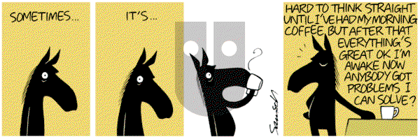 Dark Side of the Horse on Sunday July 28, 2019 Comic Strip