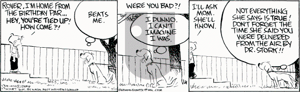 Red and Rover on Saturday July 12, 2008 Comic Strip