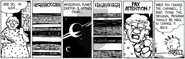 Calvin and Hobbes on Friday November 12, 1993 Comic Strip