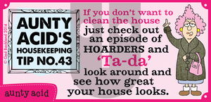 Aunty Acid on Tuesday December 2, 2014 Comic Strip