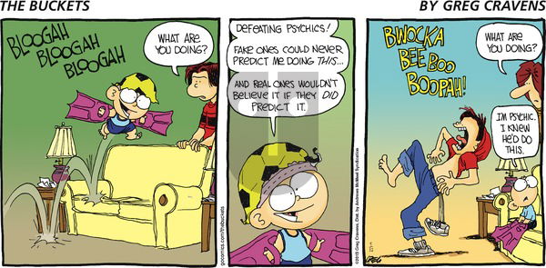 The Buckets on Sunday May 12, 2019 Comic Strip