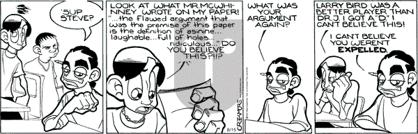 Maintaining on Wednesday August 15, 2007 Comic Strip