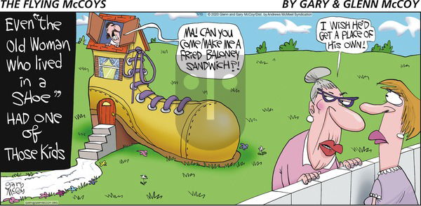 The Flying McCoys on Sunday May 10, 2020 Comic Strip