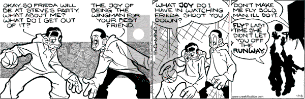 Maintaining on Friday January 18, 2008 Comic Strip