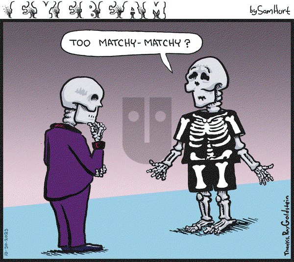 Eyebeam on Monday October 30, 2023 Comic Strip