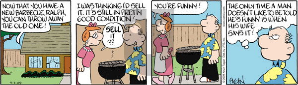 Drabble on Monday September 7, 2009 Comic Strip
