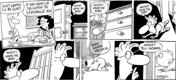 Baby Blues on Sunday September 15, 1991 Comic Strip