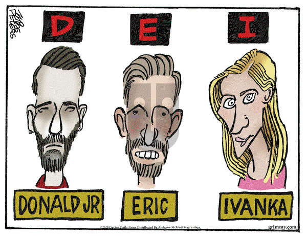 Mike Peters on Tuesday February 4, 2025 Comic Strip