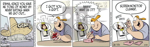 Baldo on Thursday September 24, 2015 Comic Strip