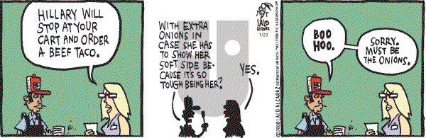 La Cucaracha on Wednesday January 23, 2008 Comic Strip