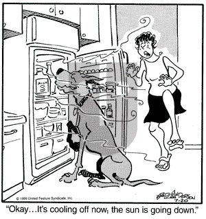 Marmaduke on Friday August 13, 1999 Comic Strip