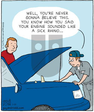 Brevity on Friday February 8, 2008 Comic Strip