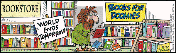 Frank and Ernest on Wednesday August 20, 2014 Comic Strip
