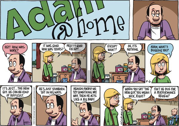 Adam@Home on Sunday July 6, 2014 Comic Strip