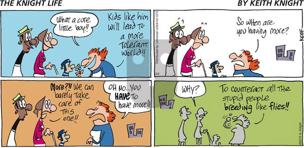 The Knight Life on Sunday February 3, 2013 Comic Strip