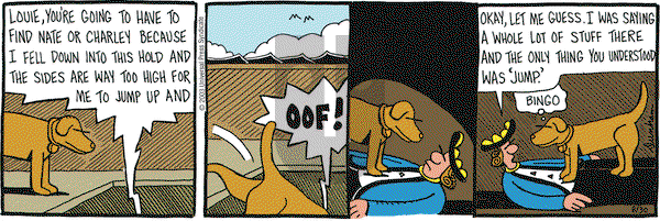 Overboard on Saturday August 30, 2003 Comic Strip