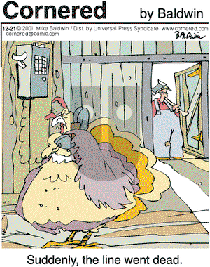 Cornered on Friday December 21, 2001 Comic Strip