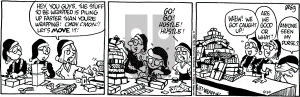 Luann on Friday December 20, 1991 Comic Strip