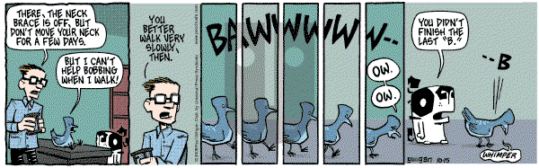 Pooch Cafe on Wednesday October 15, 2008 Comic Strip