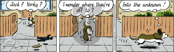 Fred Basset on Thursday January 11, 2018 Comic Strip