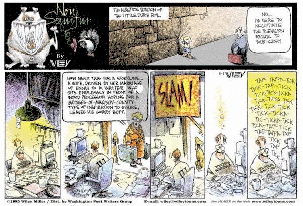 Non Sequitur on Sunday August 1, 1999 Comic Strip
