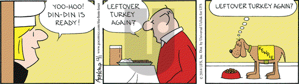 The Born Loser on Monday December 1, 2014 Comic Strip