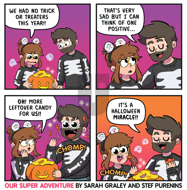 Our Super Adventure on Monday November 4, 2024 Comic Strip