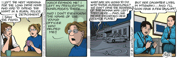For Better or For Worse on Saturday October 8, 2005 Comic Strip