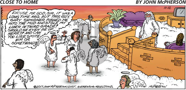 Close to Home on Sunday November 12, 2017 Comic Strip
