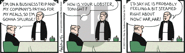 The Born Loser on Friday April 7, 2023 Comic Strip