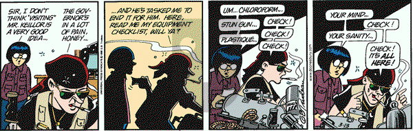 Doonesbury on Saturday March 13, 1999 Comic Strip