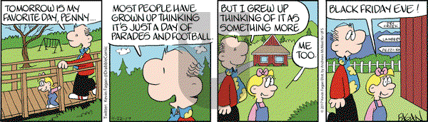 Drabble on Wednesday November 22, 2017 Comic Strip
