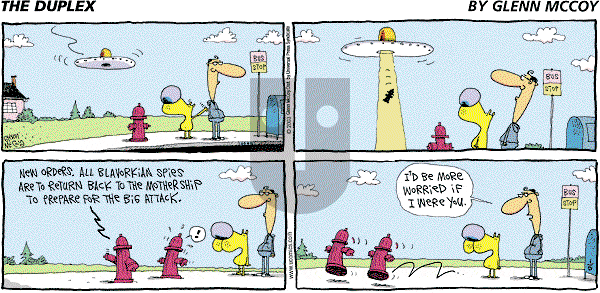 The Duplex on Sunday January 5, 2003 Comic Strip
