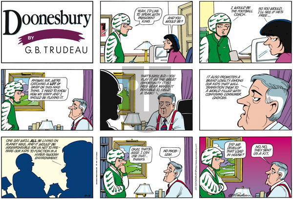 Doonesbury on Sunday October 19, 1997 Comic Strip