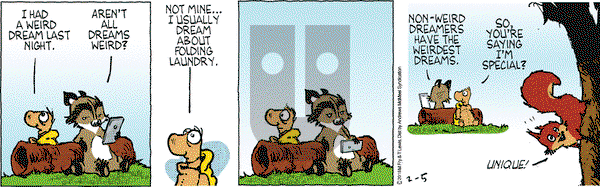 Over the Hedge on Monday February 5, 2018 Comic Strip