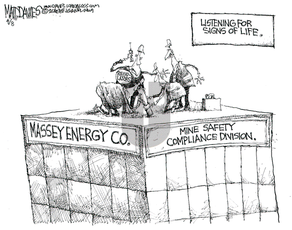 Matt Davies on Thursday April 8, 2010 Comic Strip